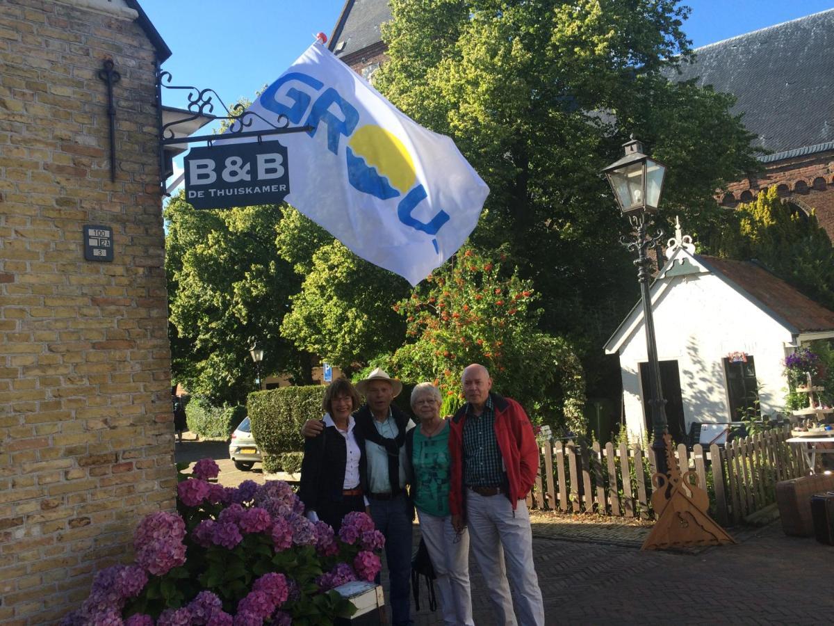 De Thuiskamer In Grou Als B&B Of Vakantiehuis Eksteriør bilde