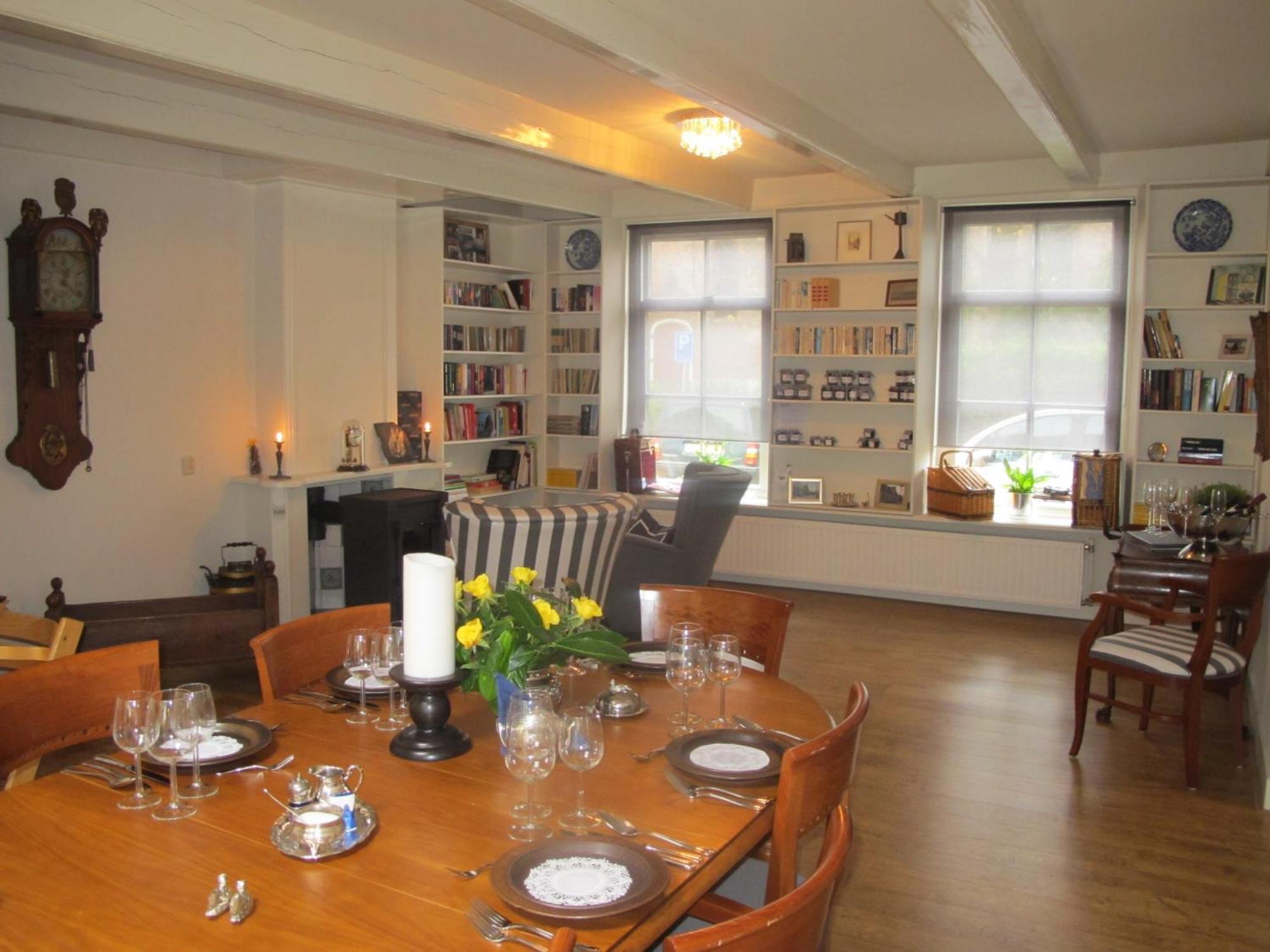 De Thuiskamer In Grou Als B&B Of Vakantiehuis Eksteriør bilde